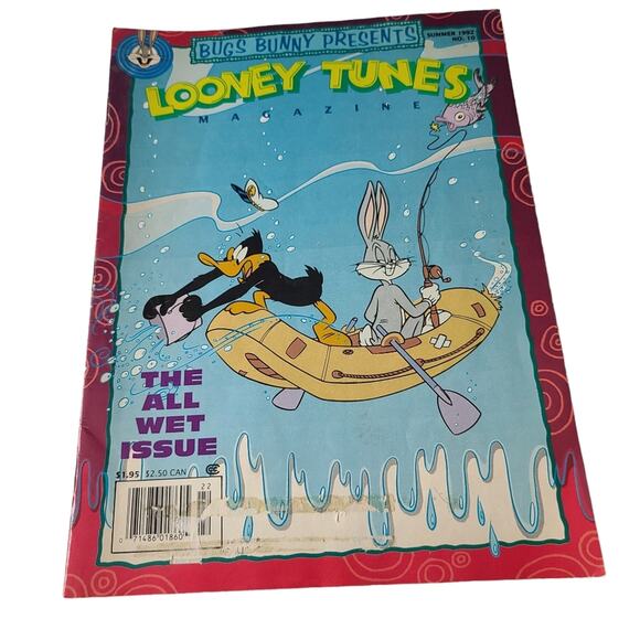 Looney Tunes Magazine & Bugs Bunny Magazine 90s Kids Vintage Comic Books Retro - Picture 2 of 8